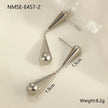Pendiente Colgante Gota en CHapado Oro 18k y Stail steel