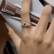 Anillo Chapado en Oro 18k Calita