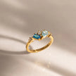 Anillo Chapado en Oro 18k Calita